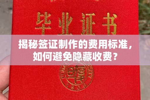 龙岩揭秘签证制作的费用标准，如何避免隐藏收费？