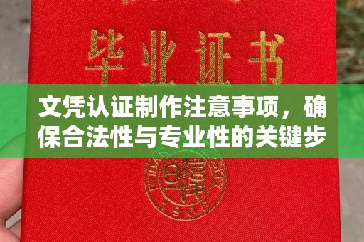 龙岩文凭认证制作注意事项，确保合法性与专业性的关键步骤