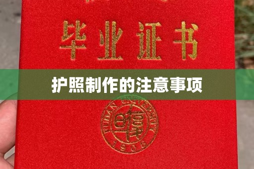 龙岩护照制作的注意事项