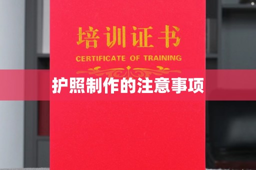 龙岩护照制作的注意事项